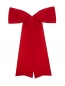 Preview: Riesenschleife, große Autoschleife, rot, schlicht, 60x80cm