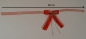 Mobile Preview: Schleife mit Text - Frohe Weihnachten - rote Geschenkschleife für Päckchen,  Geschenkverpackung