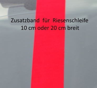 Zusatzband für Autoschleife Kunstsamt  2 Breiten