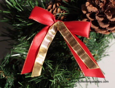 Kleine Schleife für Geschenk und Christbaum - Top-Preis