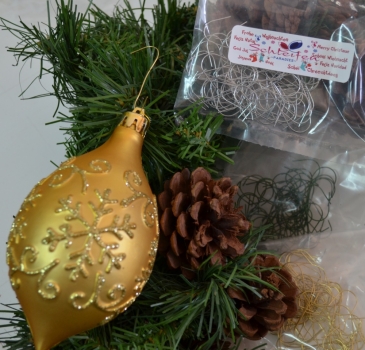 50 Stück Christbaum-Haken, Schnellaufhänger, Baumaufhänger,