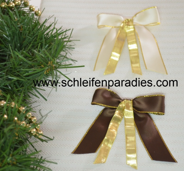 Baumschmuck, 50 Teile Baumschleifen, Weihnachtsset in Box