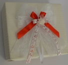 Schleife für Geld-Geschenk oder kleineres Paket - nach Ihrer Angabe angefertigt und personalisiert