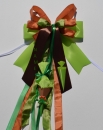 Dino-Zuckertütenschleife mit Mini-Schultüte zum Befüllen, NAME gratis