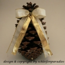 12 x Preiswerte Schleife für Hochzeit - Christbaum - kleines Geschenk - 5 Farben