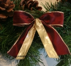 12 x Preiswerte Schleife für Hochzeit - Christbaum - kleines Geschenk - 5 Farben