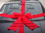 Zusatzband für Autoschleife Kunstsamt  2 Breiten